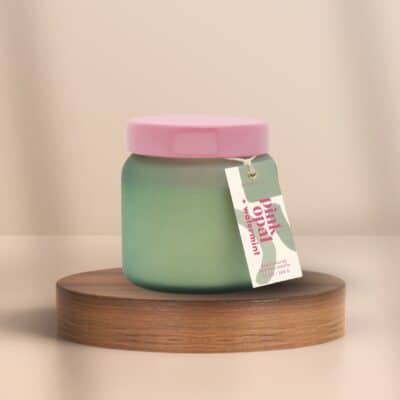13oz Pink Opal and Watermint Candle