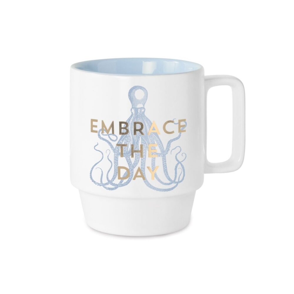 Embrace The Day Stackable Ceramic Mug