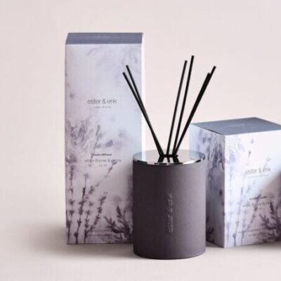 White thyme and moss reed diffuser