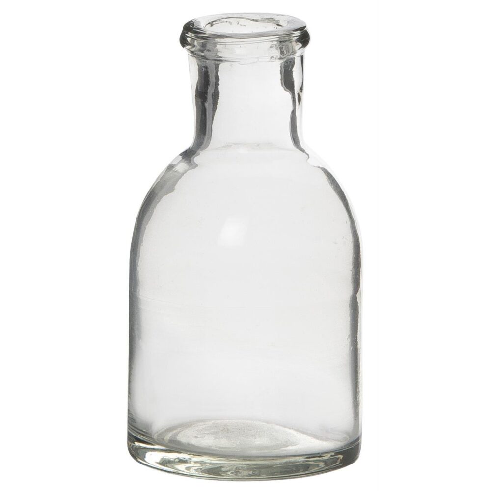 Small pharmacy glass for taper candle