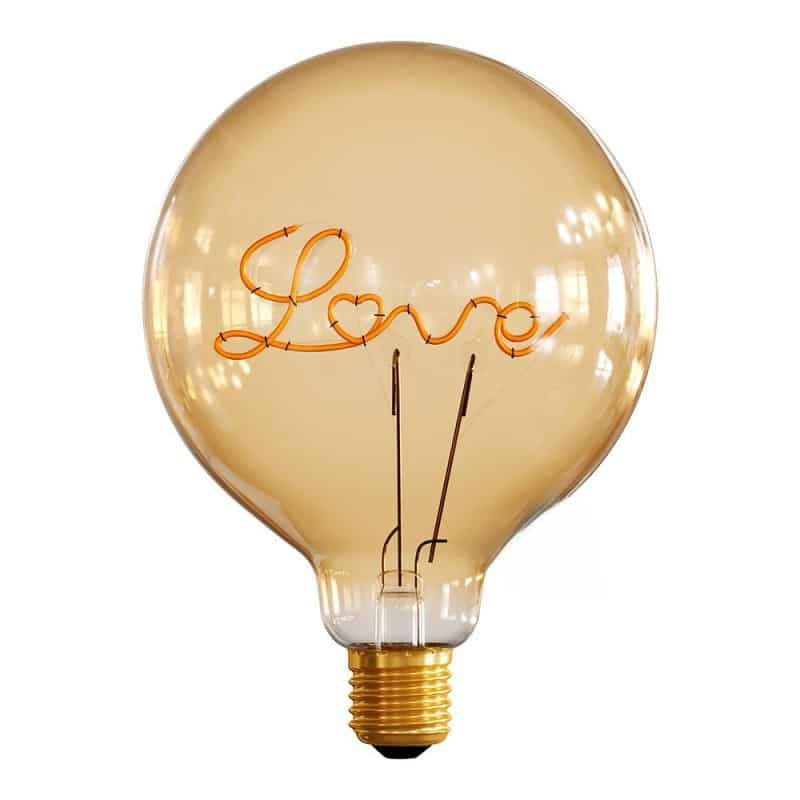 LOVE Filament Bulb Lamp