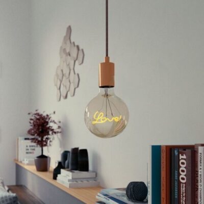 LOVE Filament Bulb Pendant Lamp