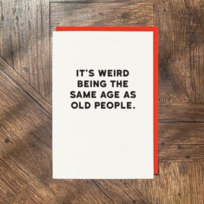Old People Card