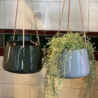 Unique ceramic hanging planters